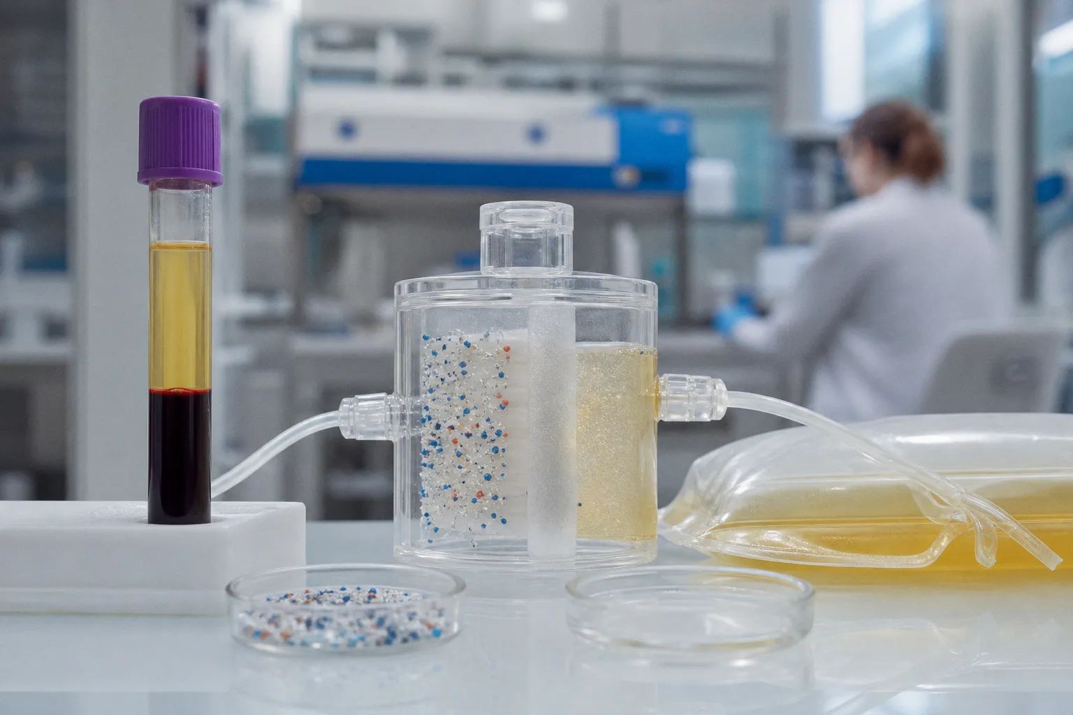 Können Apherese-Verfahren PFAS und Mikroplastik aus dem Blut entfernen?
