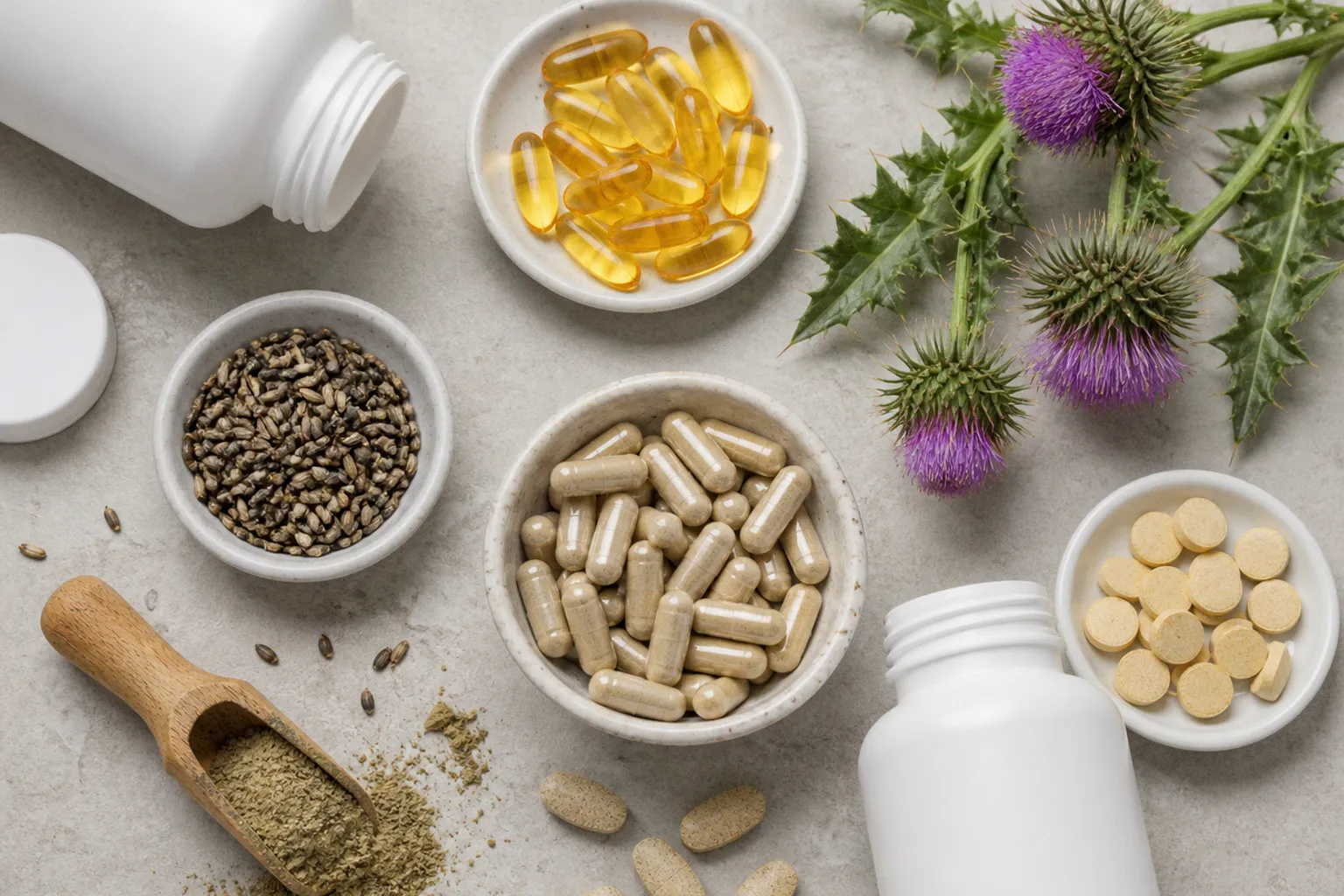 Mariendistel und Lebergesundheit: Evidenzbasierte Analyse von Silymarin-Präparaten