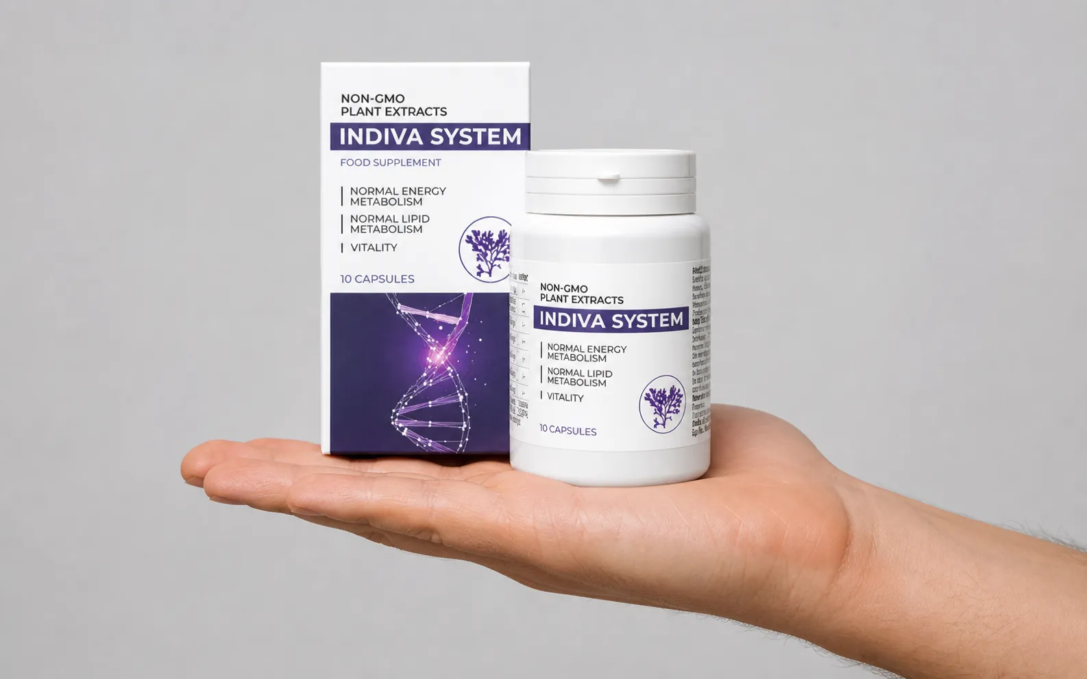 InDiva System — Verpackung in der Hand