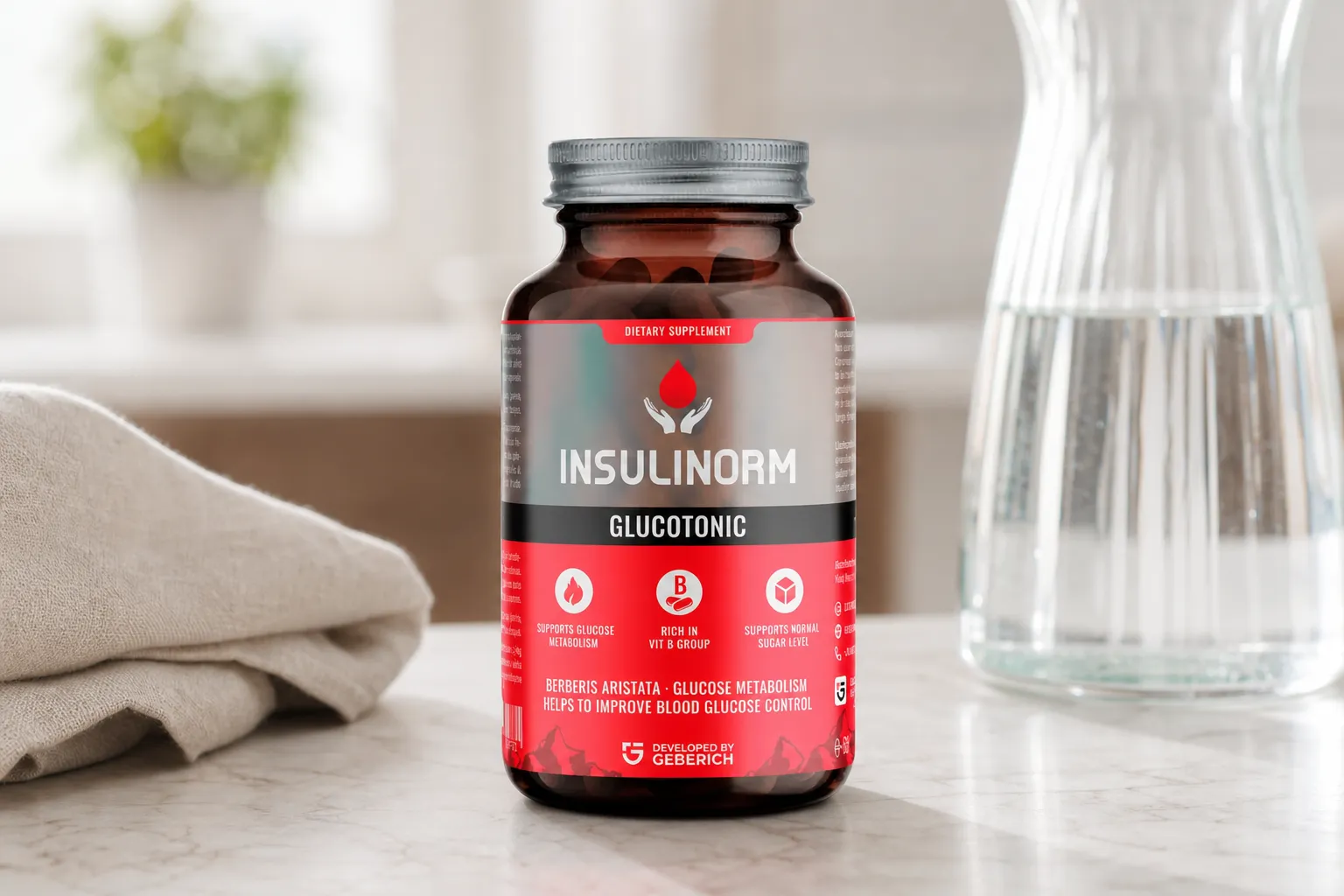 Insulinorm — Verpackung im Alltag