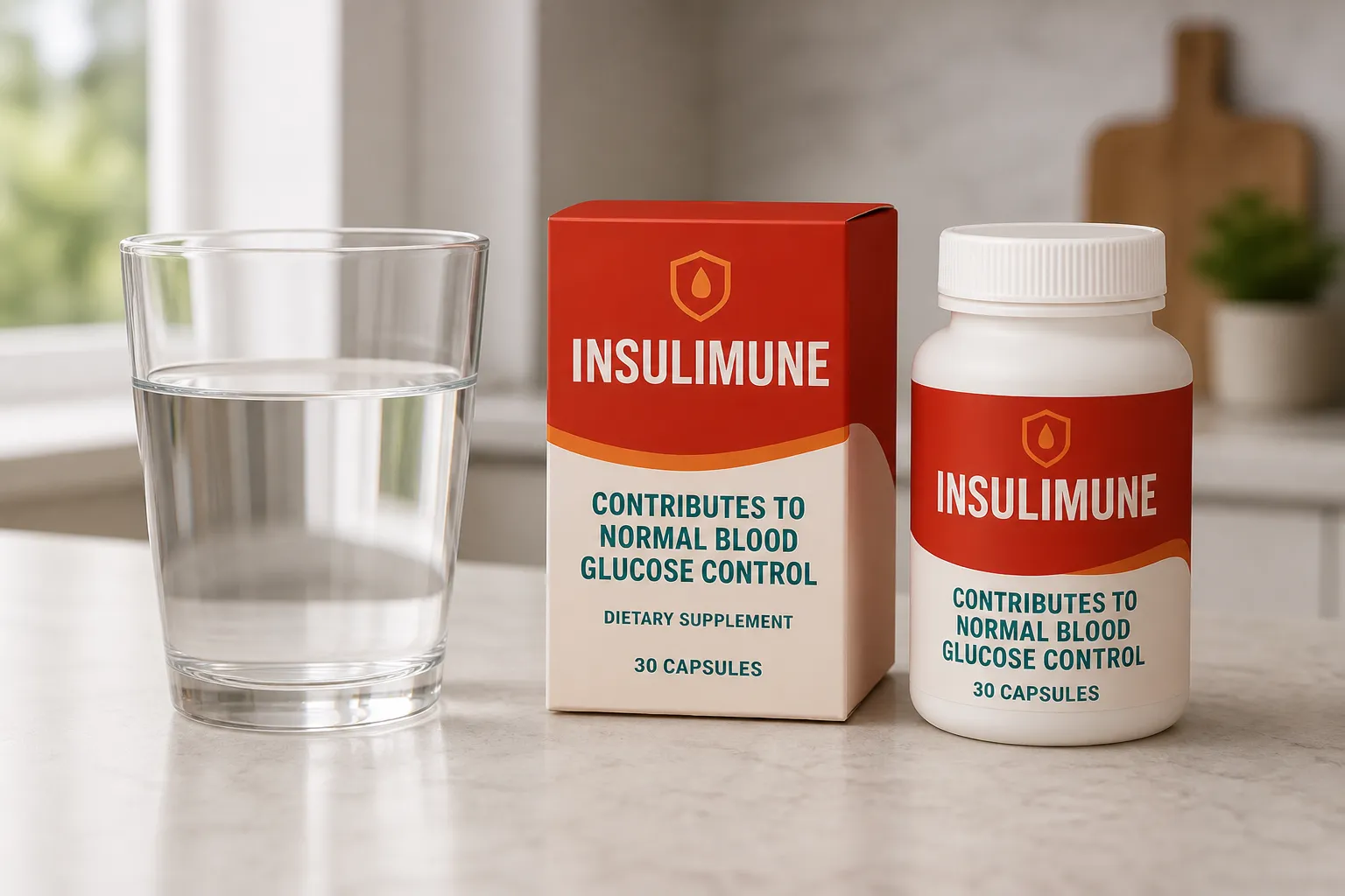Insulimune + — Verpackung im Alltag