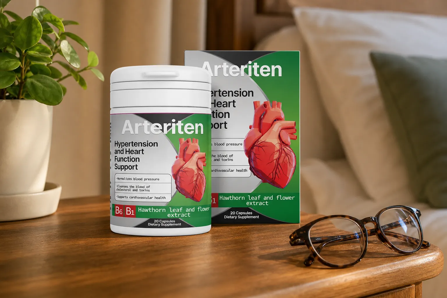 Arteriten — Verpackung im Alltag