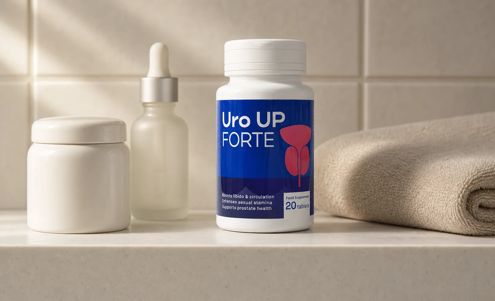 Uro Up Forte — Verpackung im Alltag