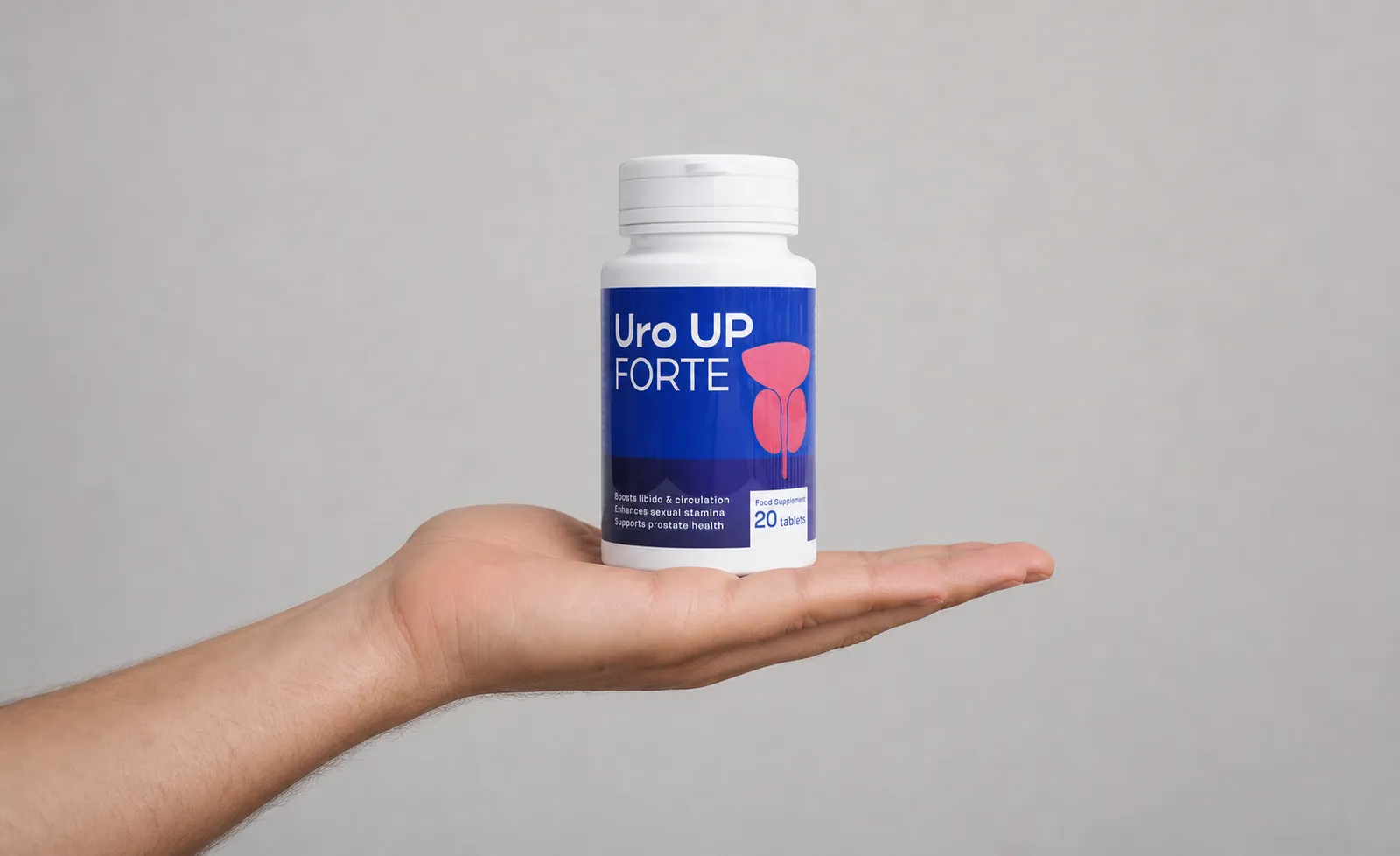Uro Up Forte — Verpackung in der Hand