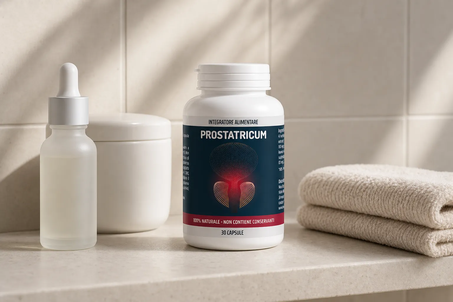 Prostatricum — Verpackung im Alltag