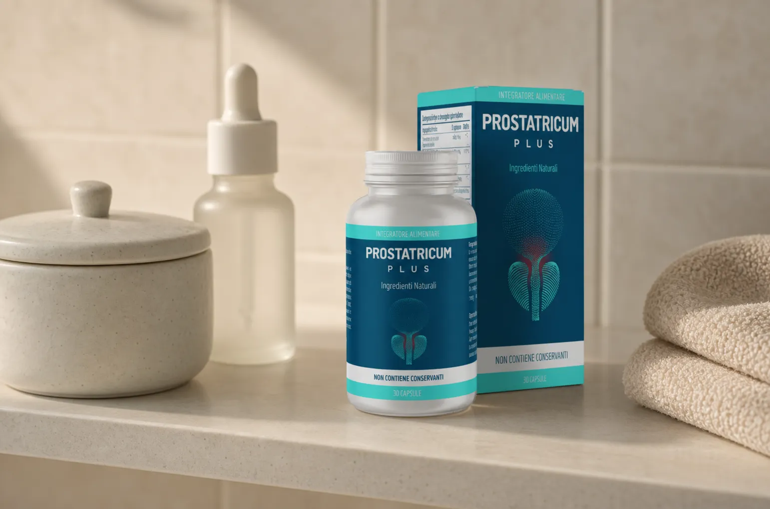 Prostatricum PLUS — Verpackung im Alltag
