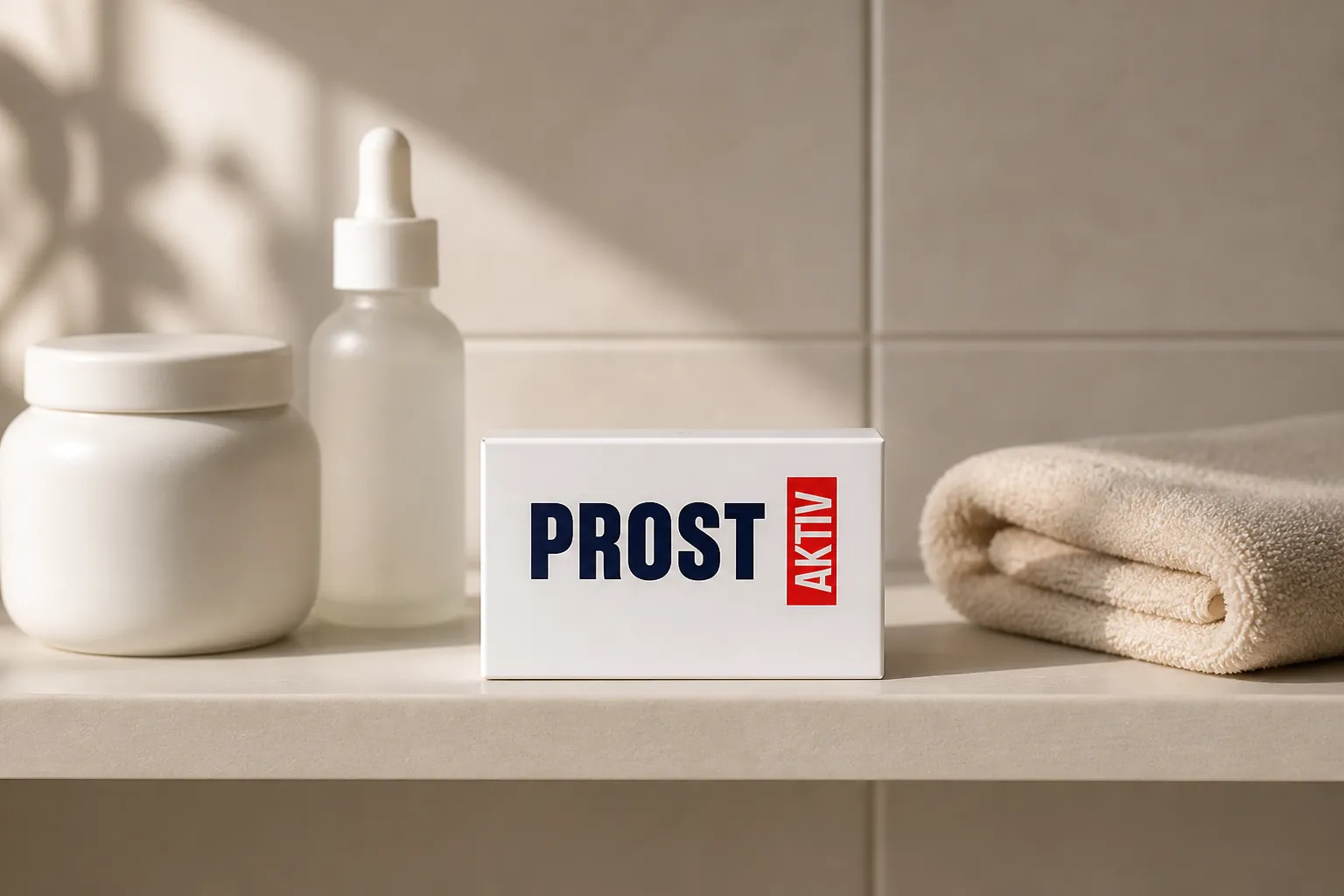 ProstaAktiv — Verpackung im Alltag
