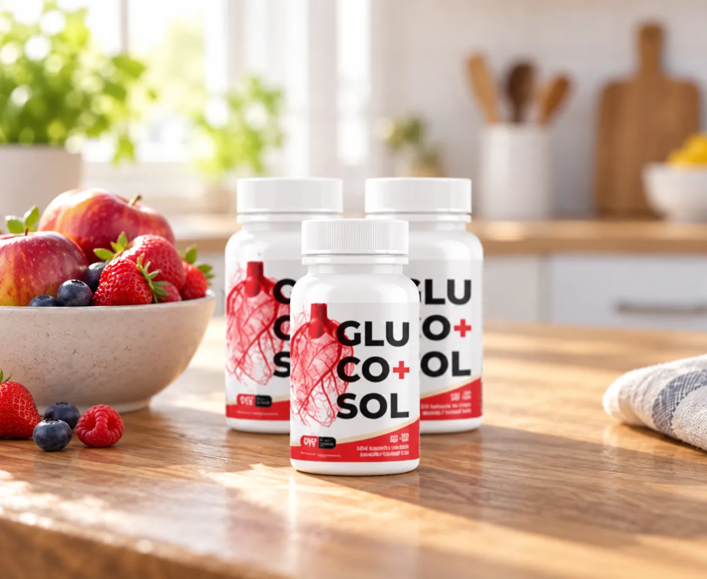 Glucosol — Verpackung im Alltag