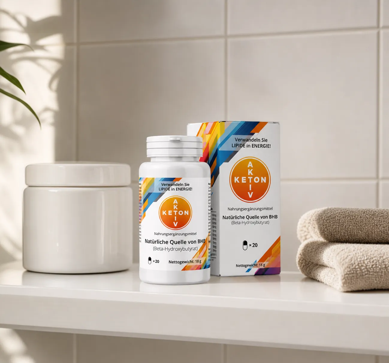 Keton Aktiv — Verpackung im Alltag