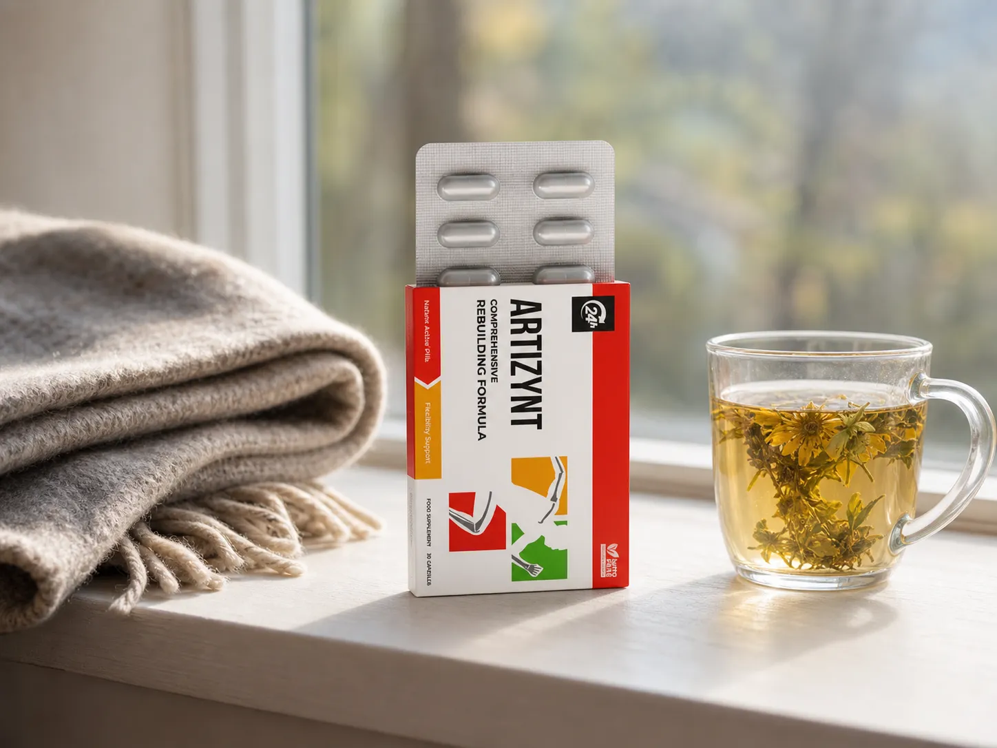ArtiZynt Capsules Full price + — Verpackung im Alltag