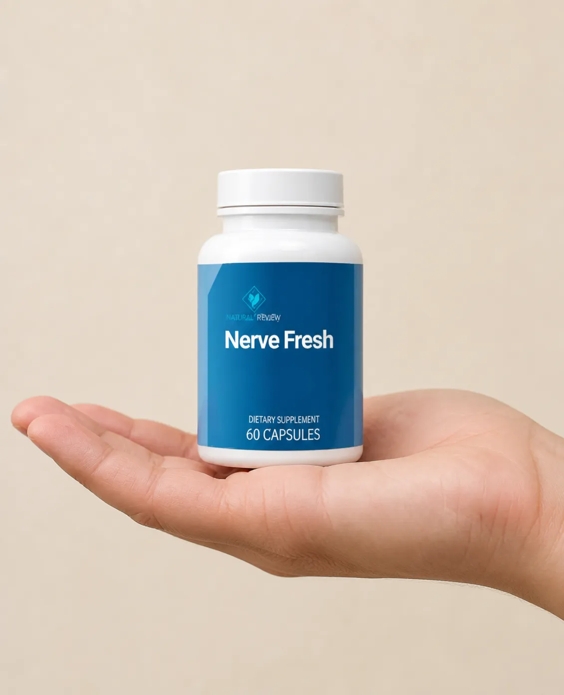 Nerve Fresh — Verpackung in der Hand