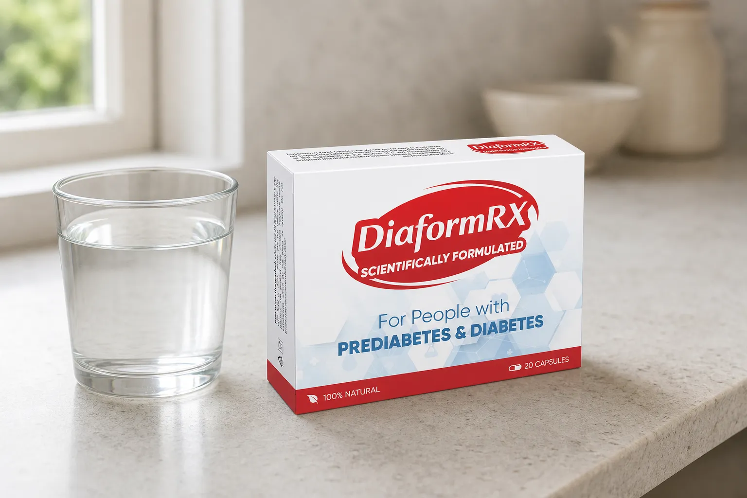 DiaformRX Full price + — Verpackung im Alltag