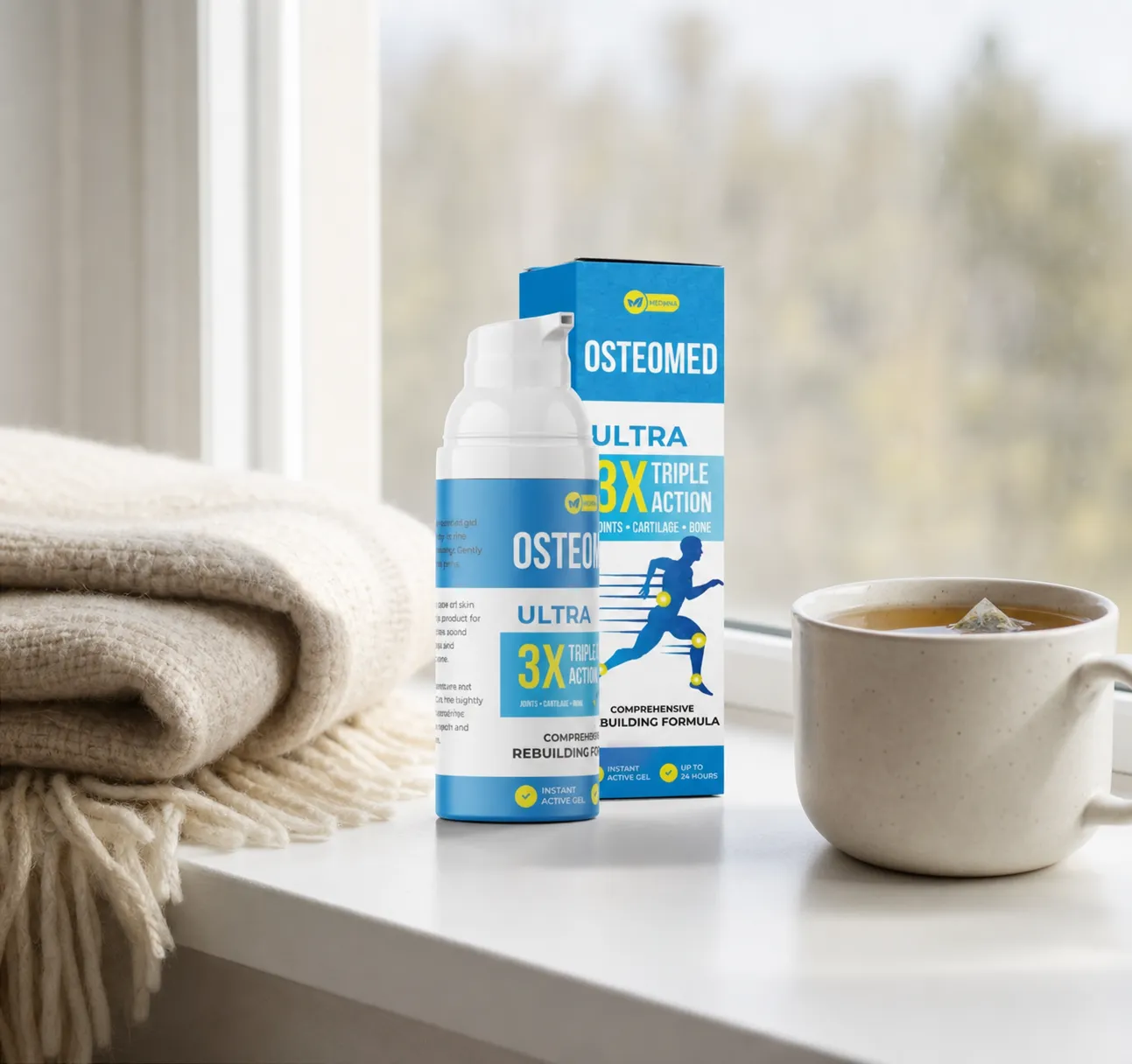 Osteomed — Verpackung im Alltag