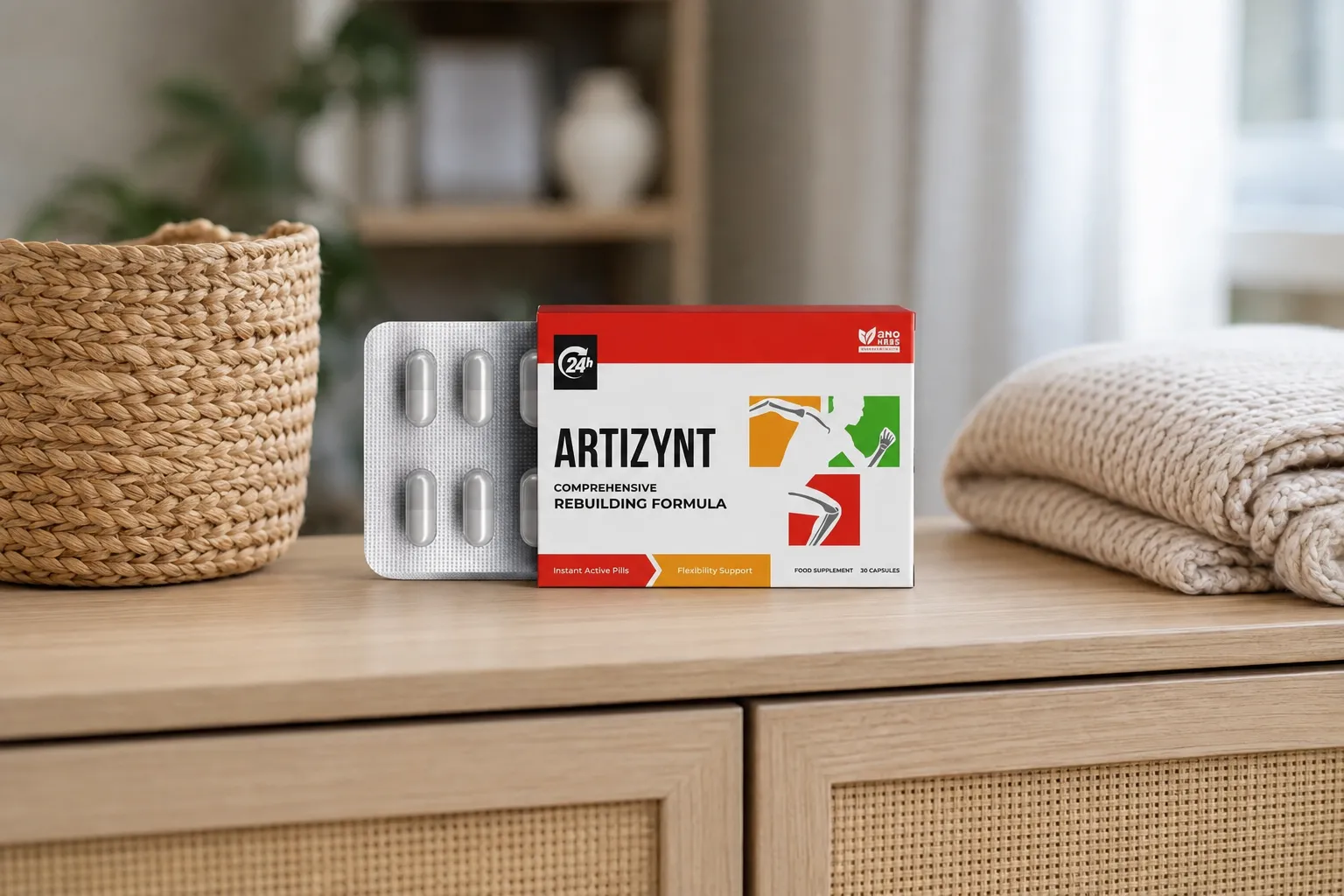 ArtiZynt caps — Verpackung im Alltag