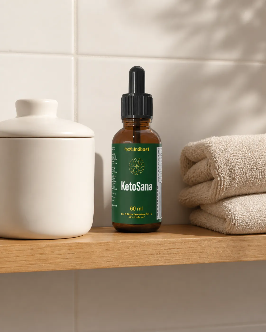 KetoSana — Verpackung im Alltag