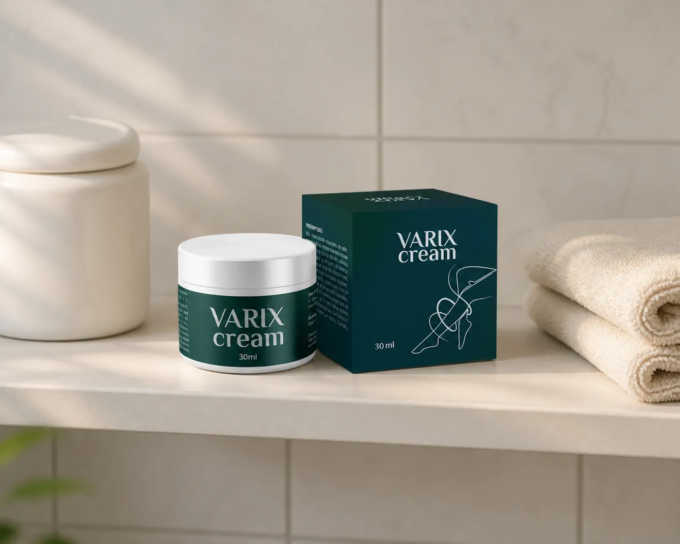 Varix cream lp — Verpackung im Alltag