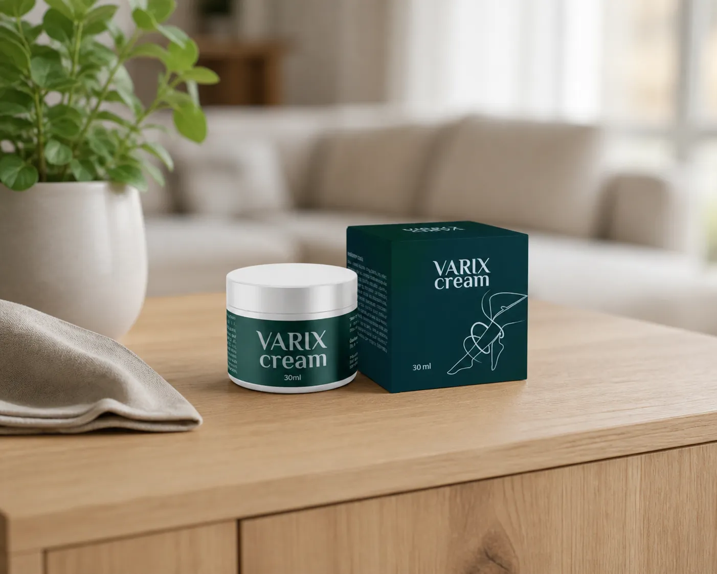 Varix cream — Verpackung im Alltag