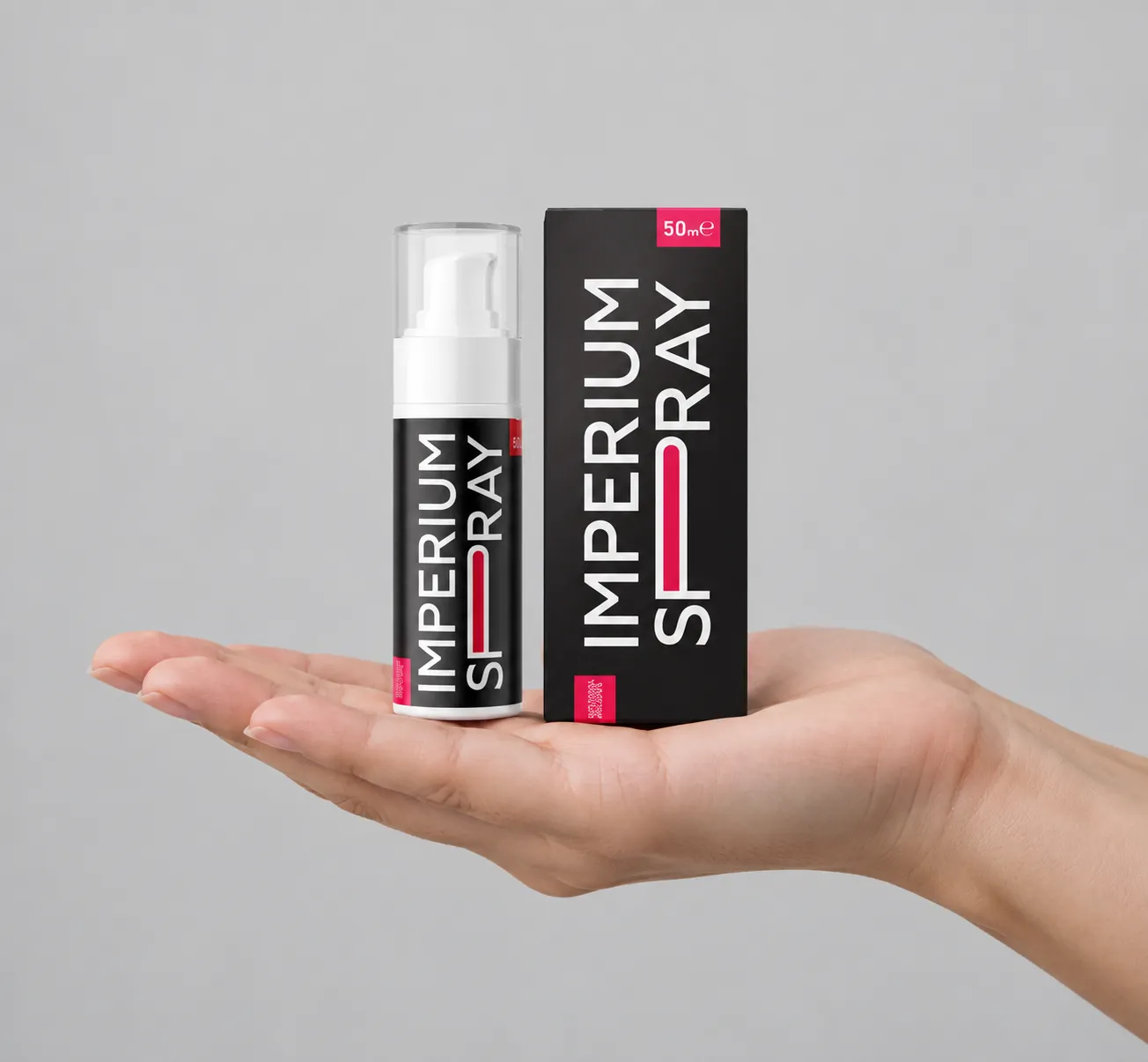 Imperium — Verpackung in der Hand