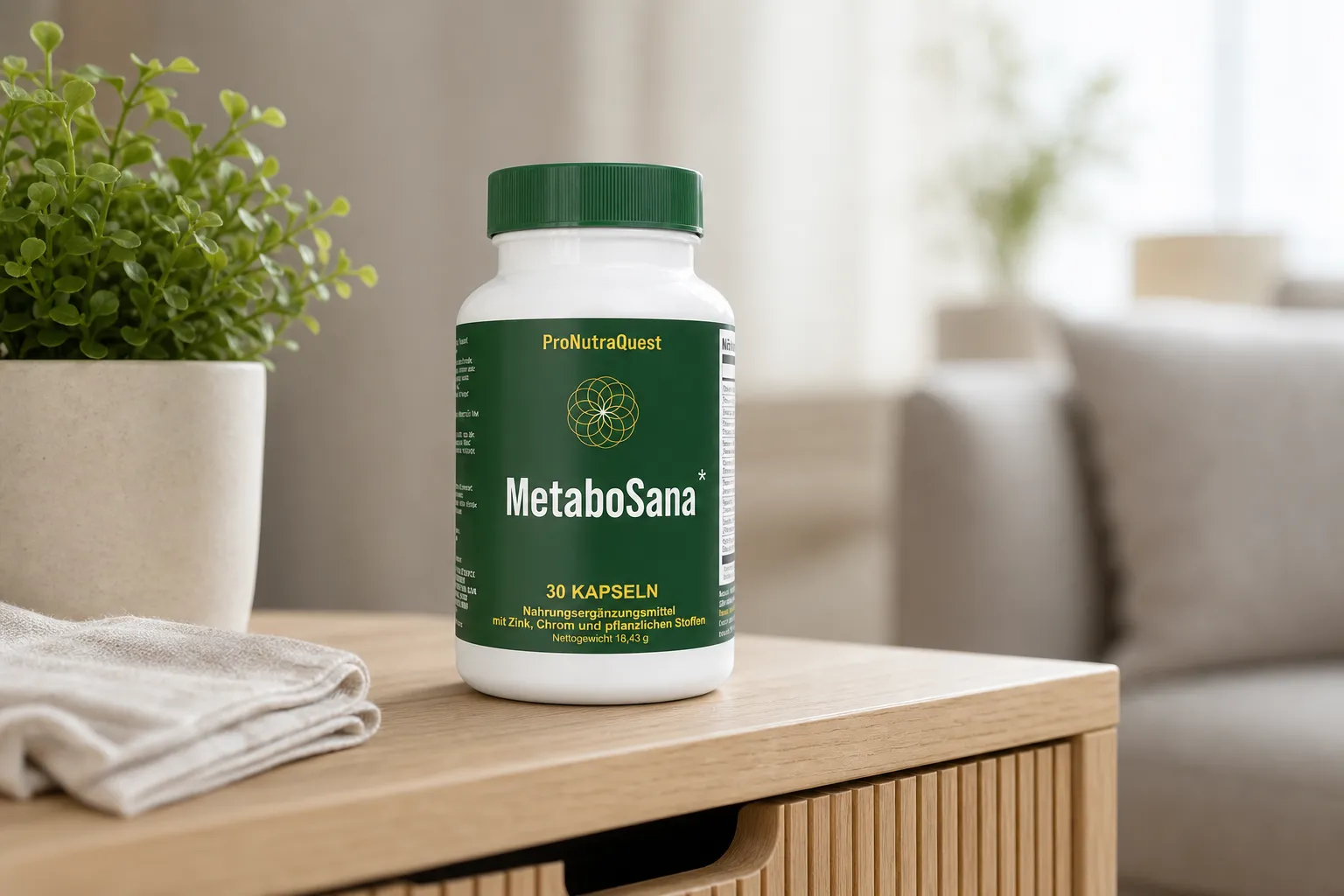 MetaboSana — Verpackung im Alltag