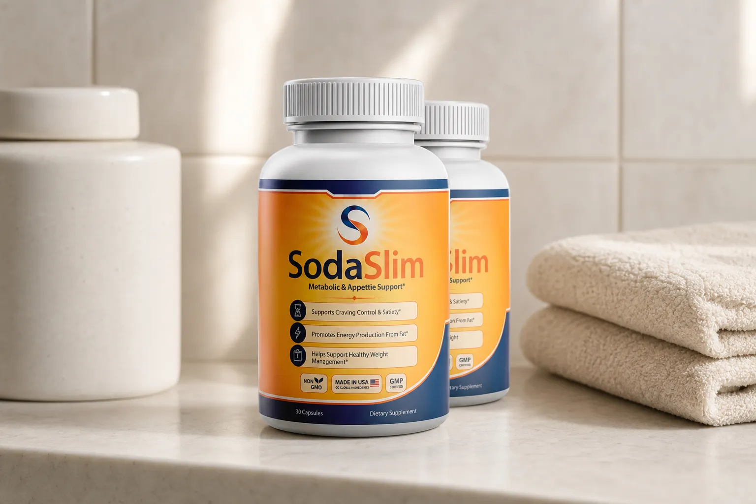 SodaSlim — Verpackung im Alltag