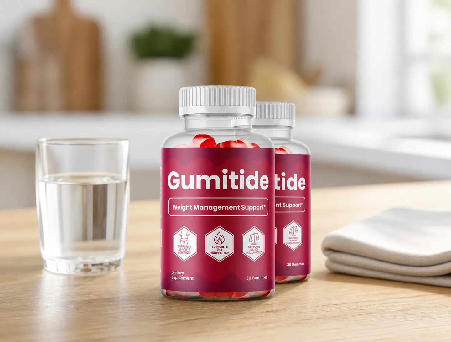 Gumitide — Verpackung im Alltag