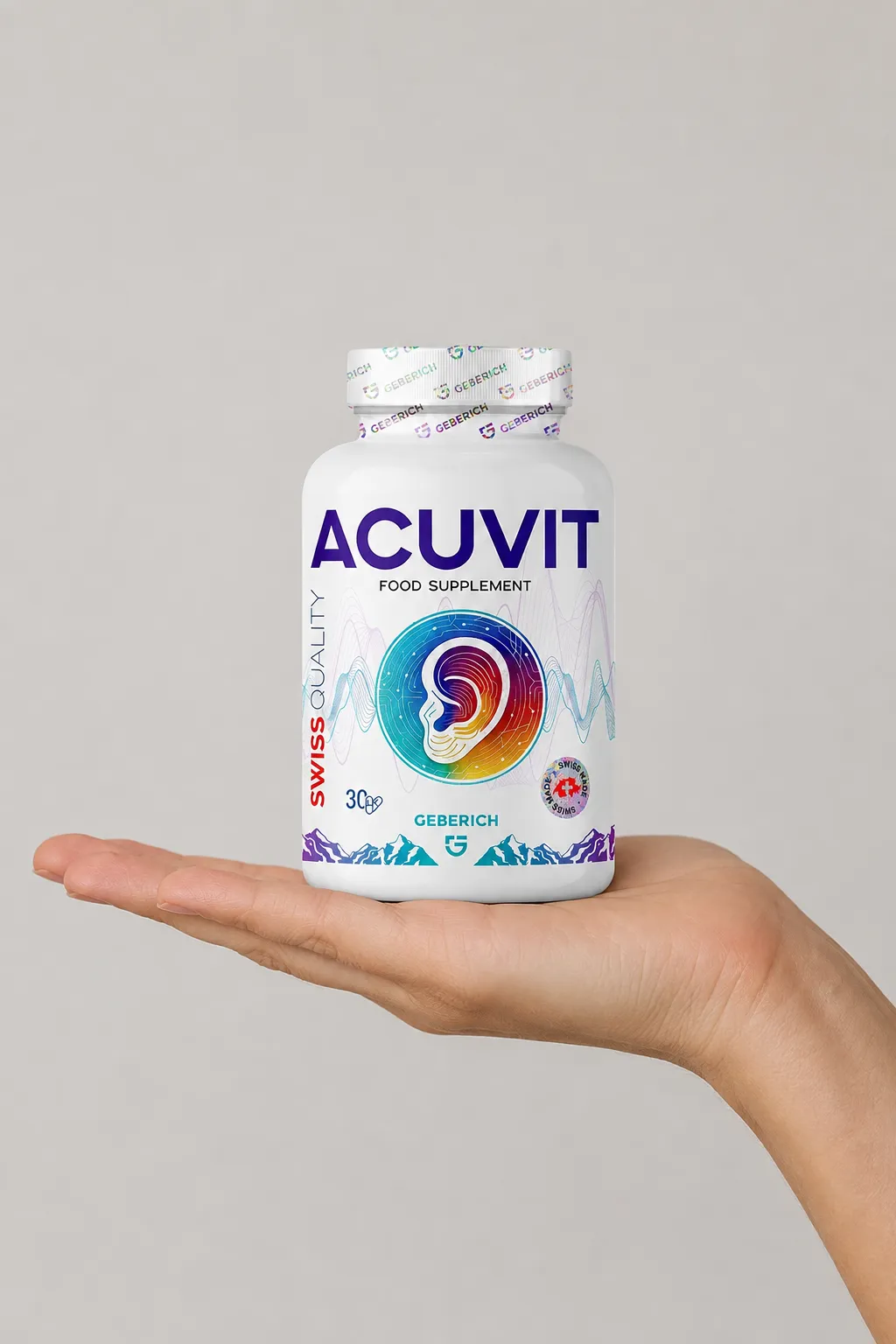 ACUVIT — Verpackung in der Hand