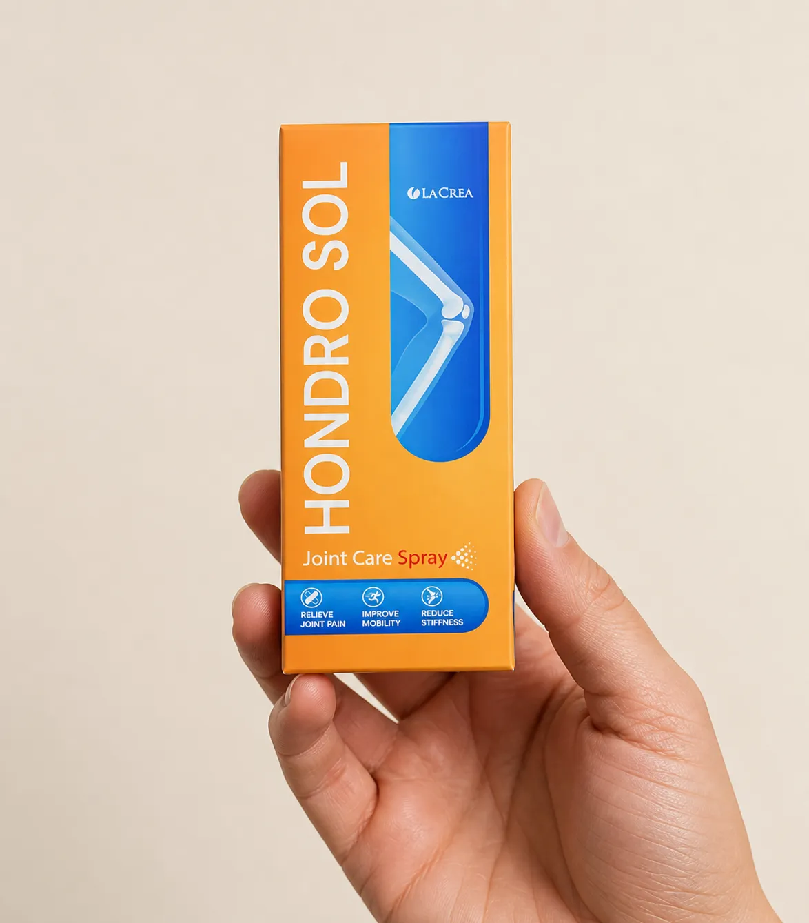 Hondro Sol — Verpackung in der Hand