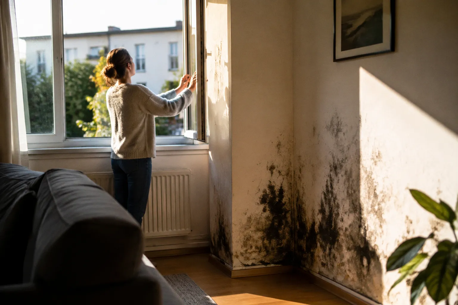 Schimmelbelastung im Wohnraum: Wie Ihr Zuhause die zelluläre Gesundheit beeinflusst