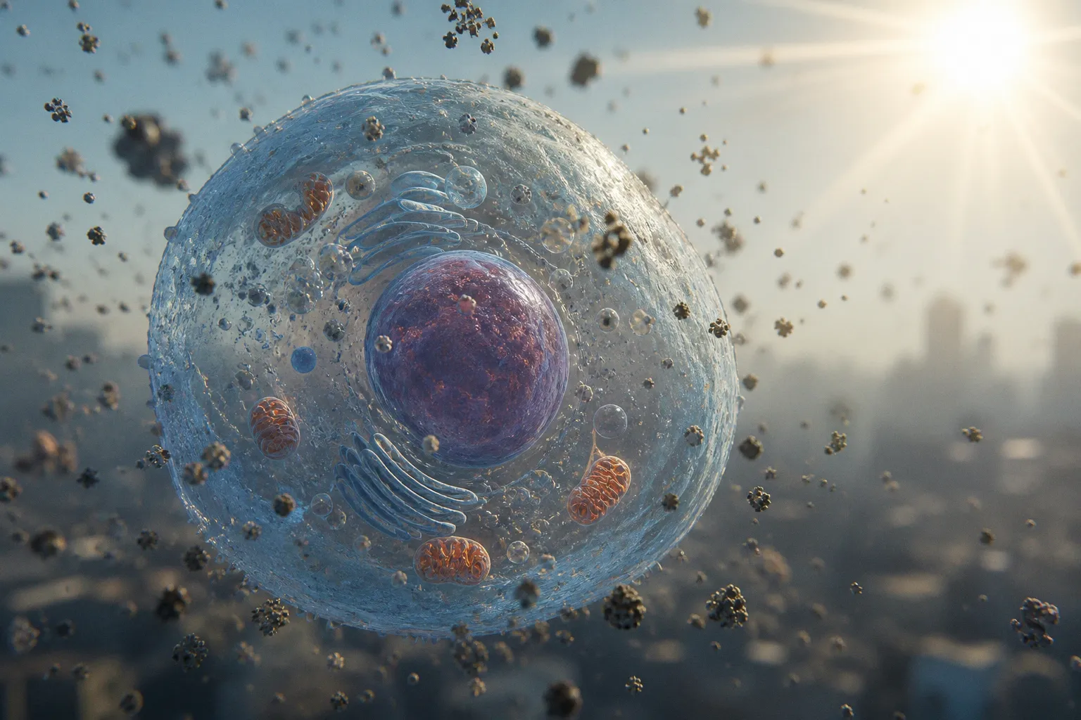 Solar Geoengineering: Warum künstliche Klimaeingriffe Ihre Zellgesundheit belasten